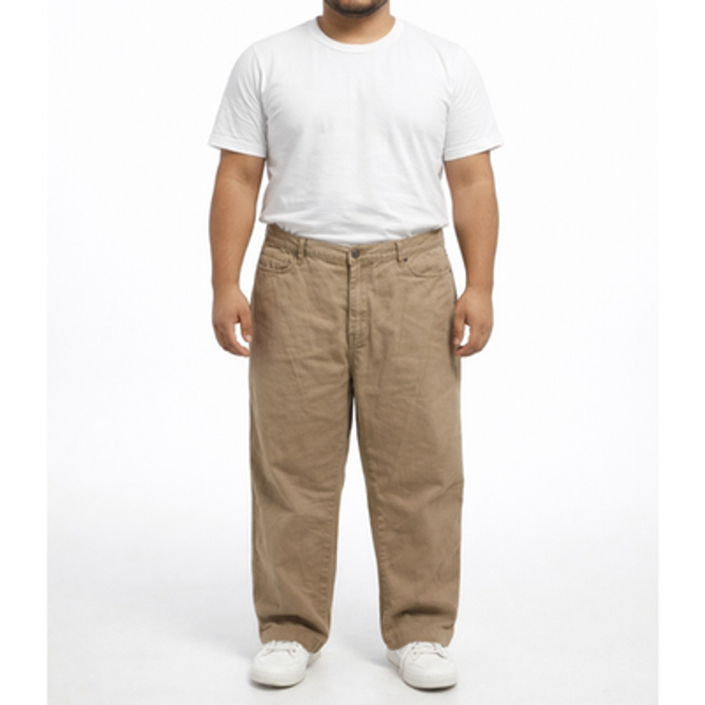 Victorinox Beige Chino Pants 40x26 Premier Cotton Tailored Short